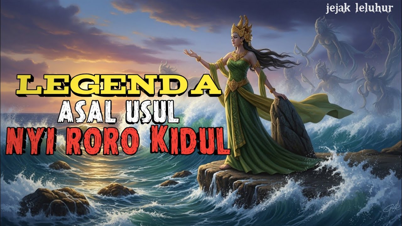 Legenda asal usul nyi roro Kidul❗perjalanan menuju pantai selatan. 