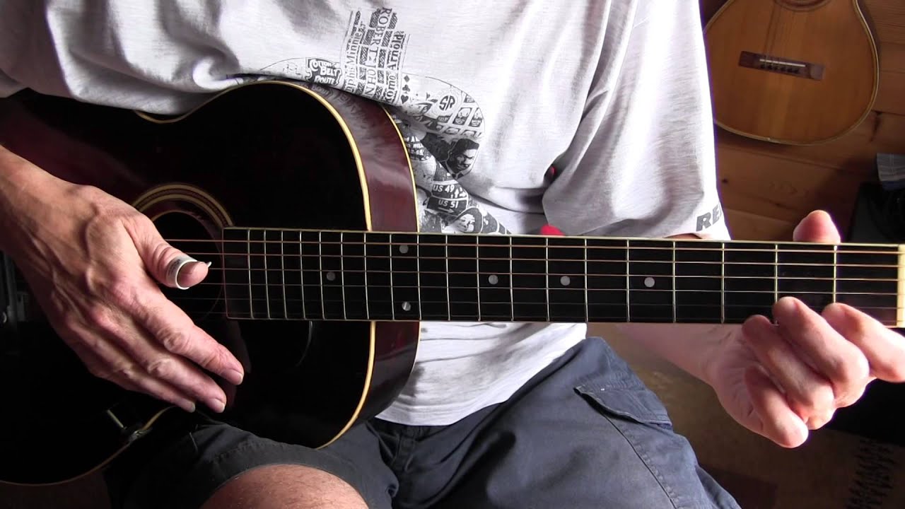 Bumble Bee Blues - Fingerpicking Guitar  Lesson - TAB available