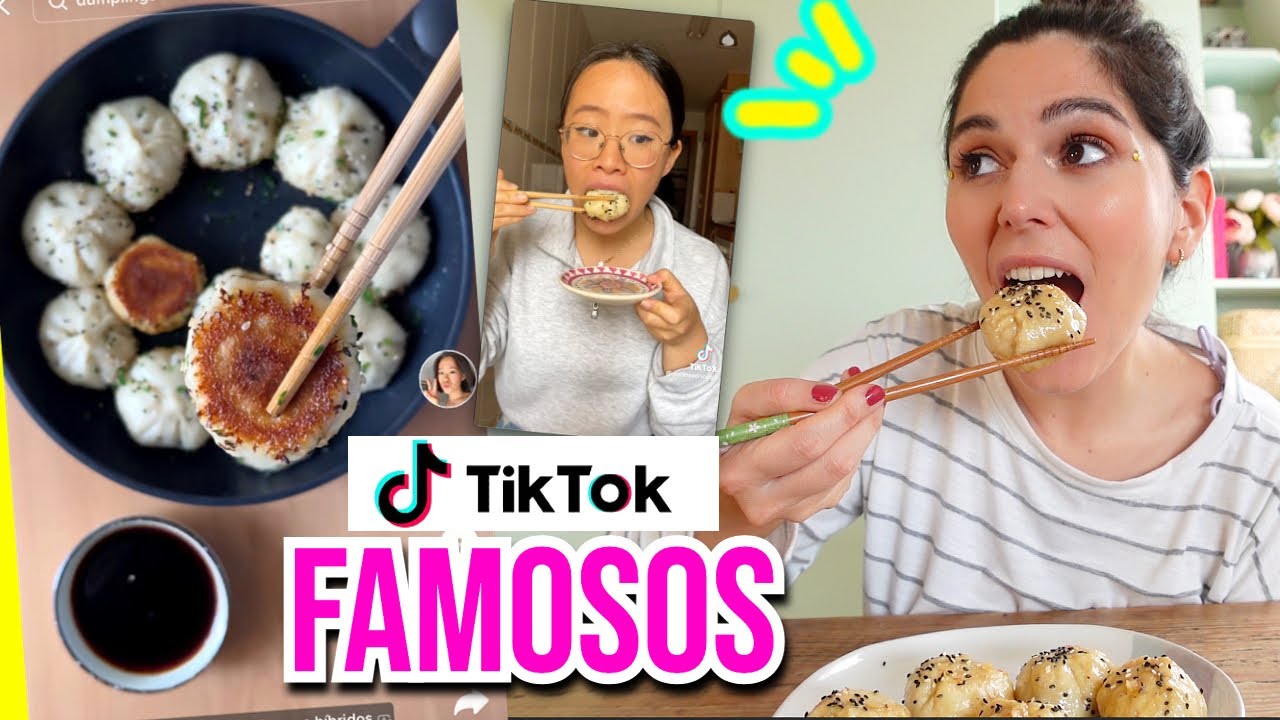7 dias COMIENDO recetas de TIKTOKERS FAMOSOS (dia 1): Cocina con Coqui - Caro Trippar