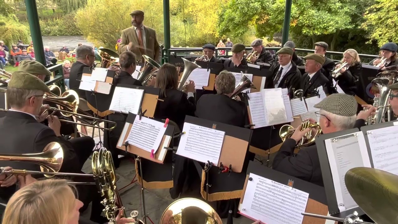 1 - Ripon City Band - Wetherby Bandstand 25th Sept 2022 - Wellington March