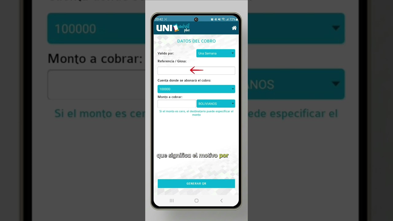 NUEVO TUTORIAL PARA COBRAR POR QR POR UNIM&Oacute;VIL PLUS