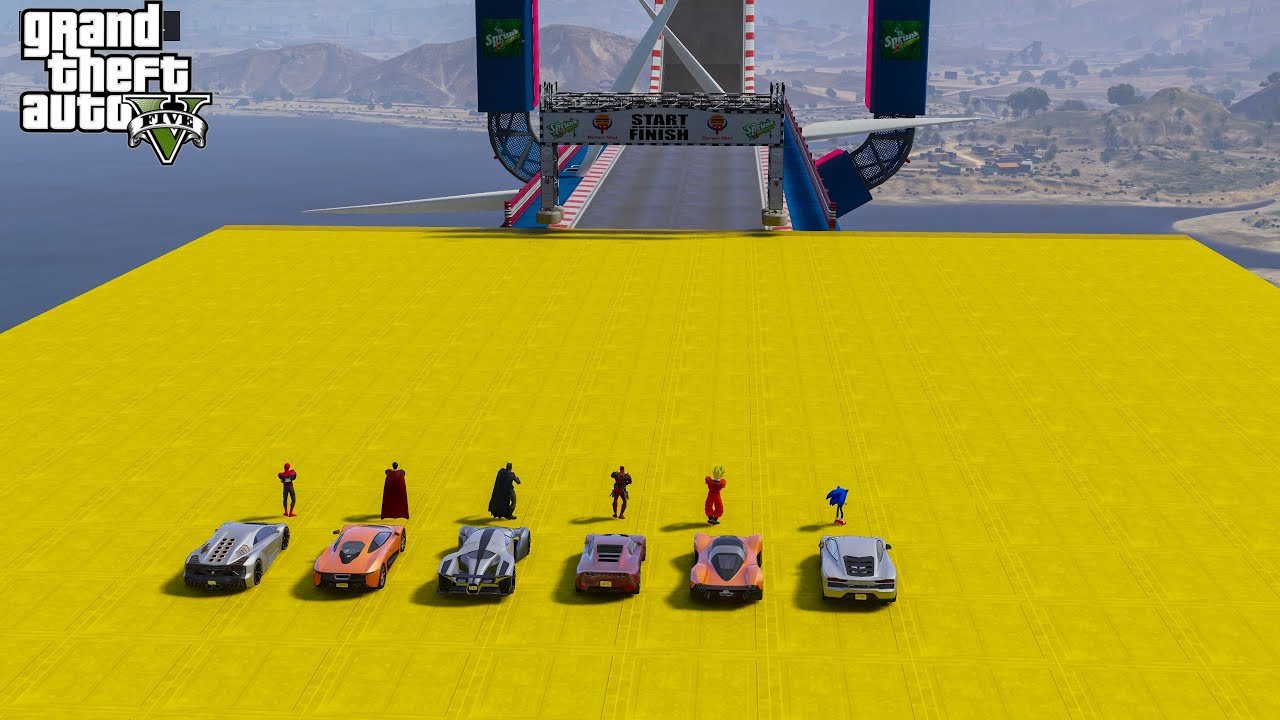 GTA 5 Impossible Bike Ramp | Extreme Stunts & High-Speed Control