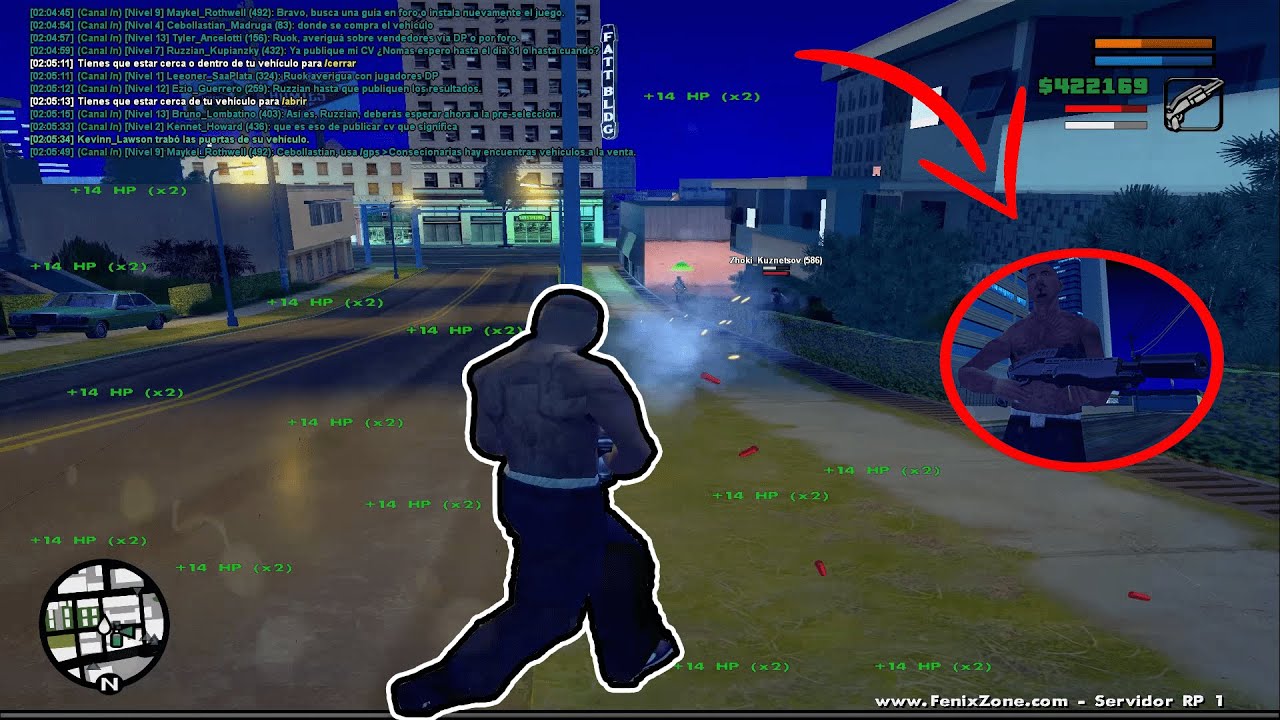 SACAMOS LA EDC EN FENIXZONE (GTA ONLINE - SAMP)