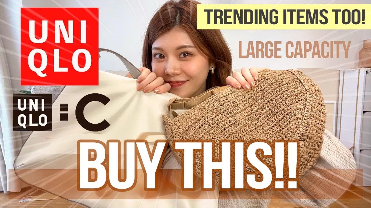 5 Must-Have UNIQLO Finds I Wish I Bought Sooner! The Hottest UNIQLO:C Bag Holds Everything!