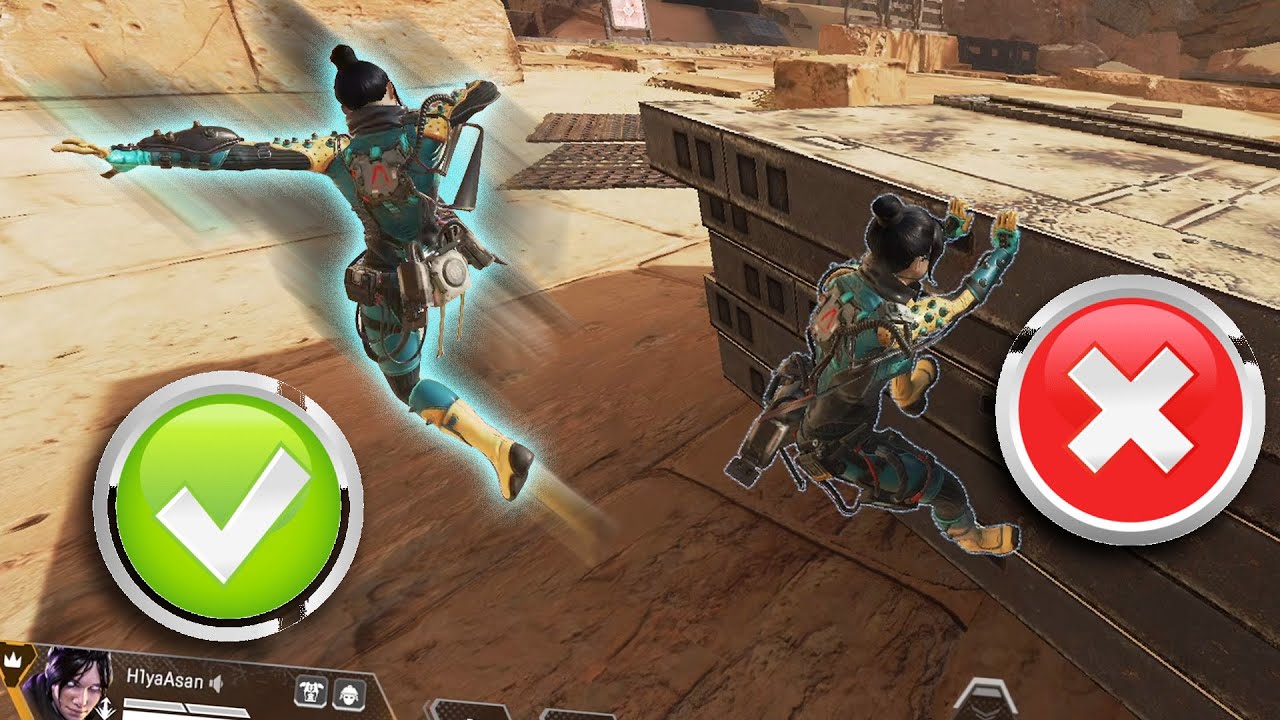 【JP SUB】 벽 점프 성공률을 99%까지 올려보자 #2 壁ジャンプを絶対成功させるチュートリアル 【APEX LEGENDS】
