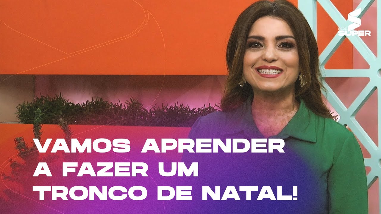 APRENDA A FAZER UM TRONCO DE NATAL PARA A SUA CEIA!