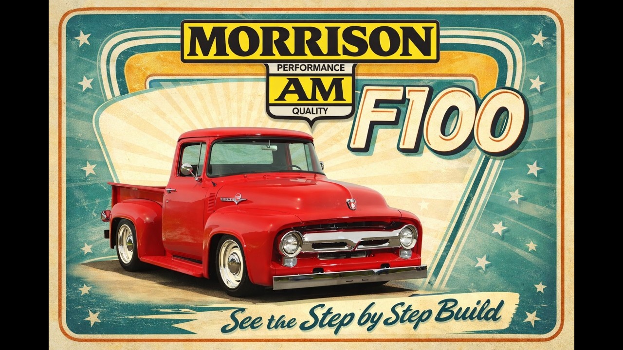 1956 f100 truck full step by step build by MetalWorks featuring an Art Morrison chassis & 495hp LS3.