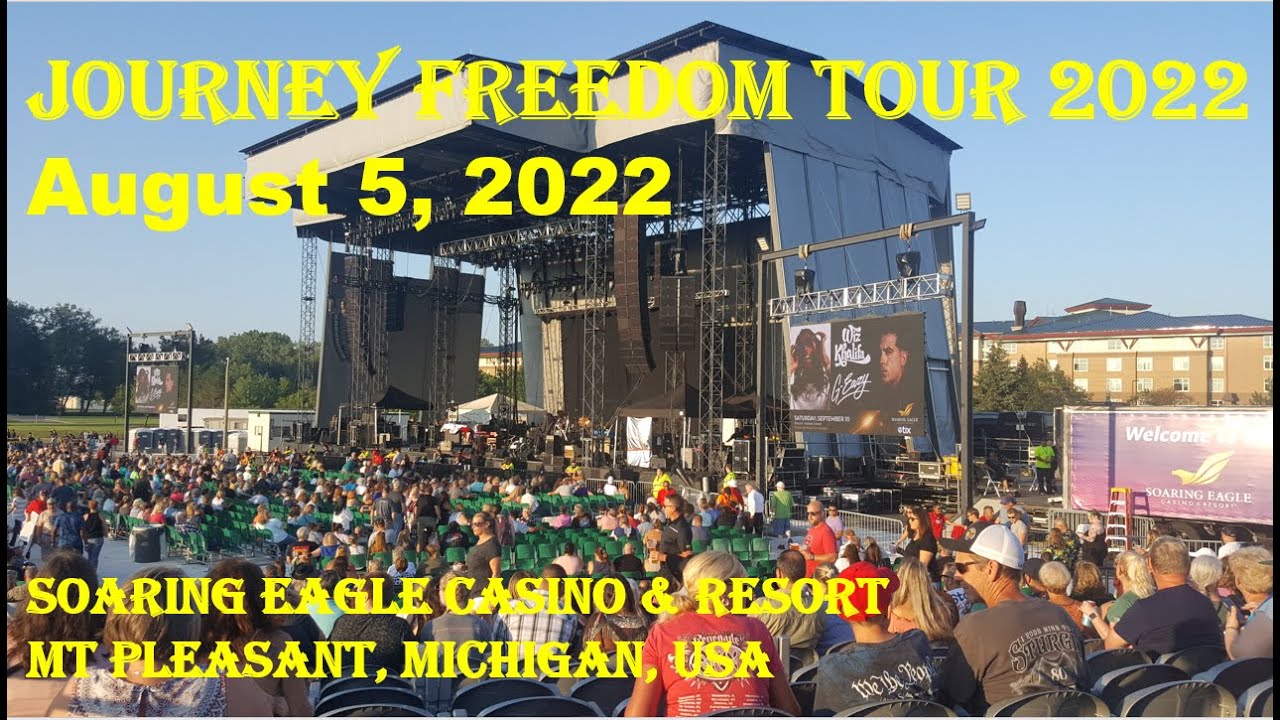Journey - Open Arms /Faithfully /Freedom Tour August 5, 2022/ Michigan USA /Arnel Pineda