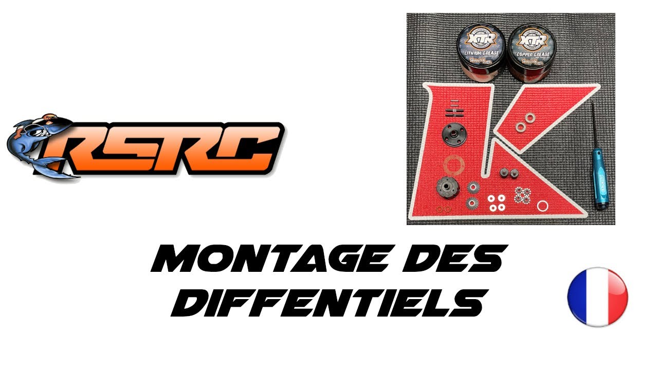 Tuto montage différentiels à pignons RC