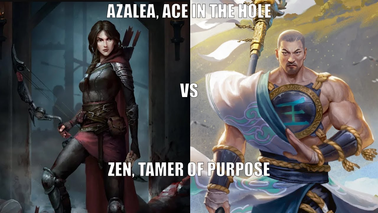 [MST] Sandscour Greatbow Azalea, Ace In The Hole vs Zen, Tamer of Purpose - FABTCG CC Gameplay