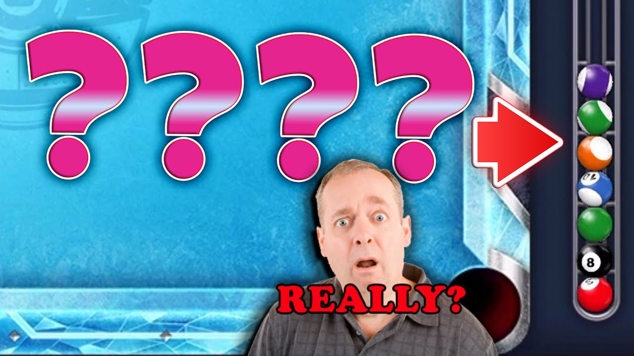 The Slippery Table is NOT Designed For Me ✪ 8 Ball Pool