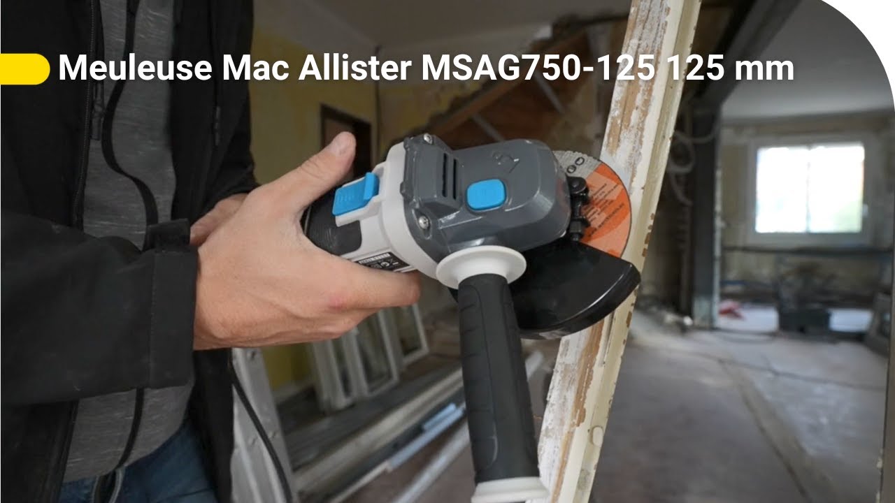 Avis Consommateur : Meuleuse Mac Allister MSAG750-125 125 mm | Castorama
