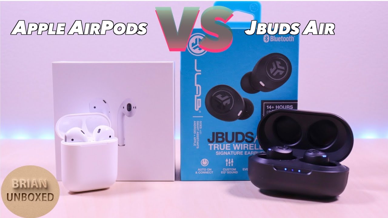 JLab JBuds Air vs Apple AirPods - Can $50 earbuds compare to $160?