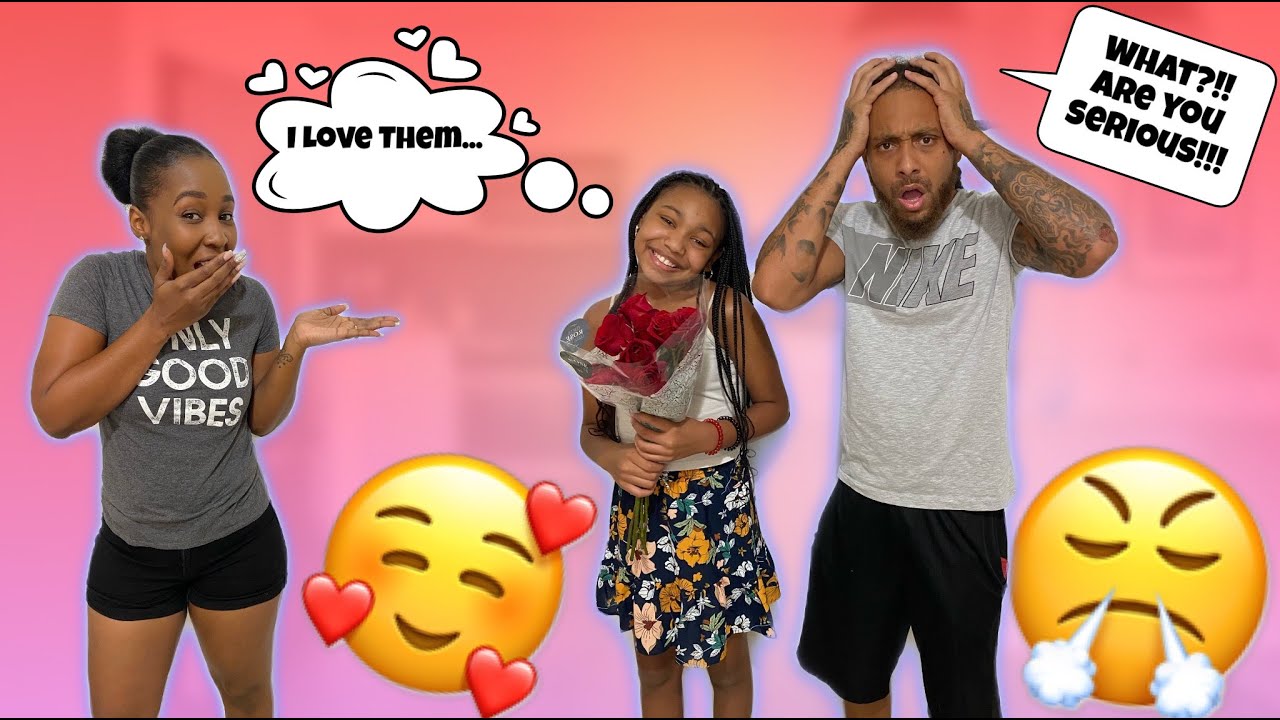 A SECRET ADMIRER Sent Ahvi FLOWERS For Her Birthday!! *Prank On Dad*
