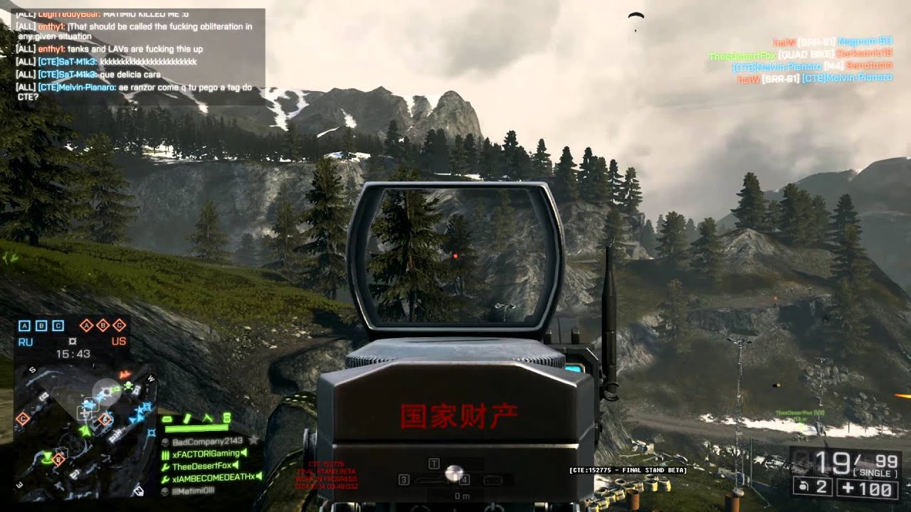 Final Stand Obliteration aka King of the Hill - Battlefield 4 Squad Up