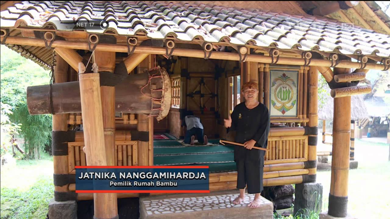 Desain Rumah Menggunakan Material Bambu -NET17