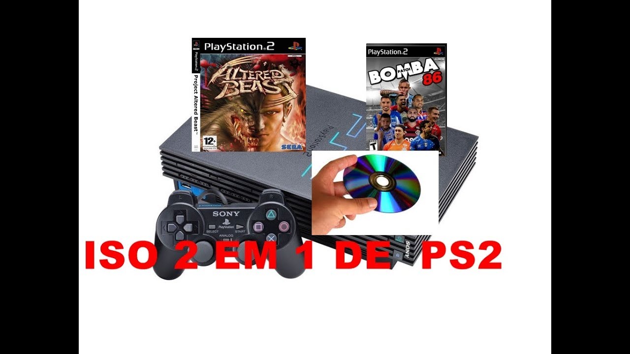 COMO GRAVAR MAIS DE UM JOGO DE PS2 EM UM DVD PARTE 1
