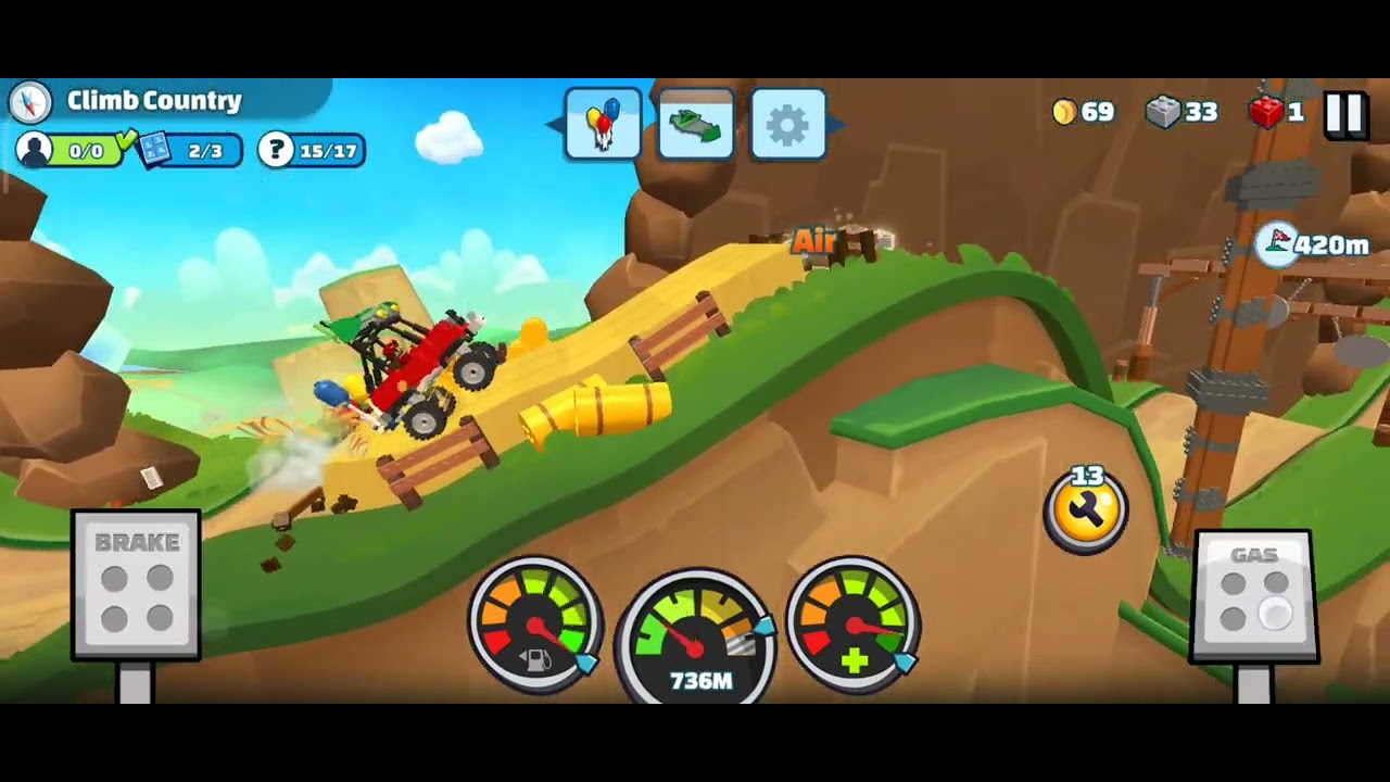 LHCA #108 💯% Climb Country 🧗 - Lego Hill Climb Adventures