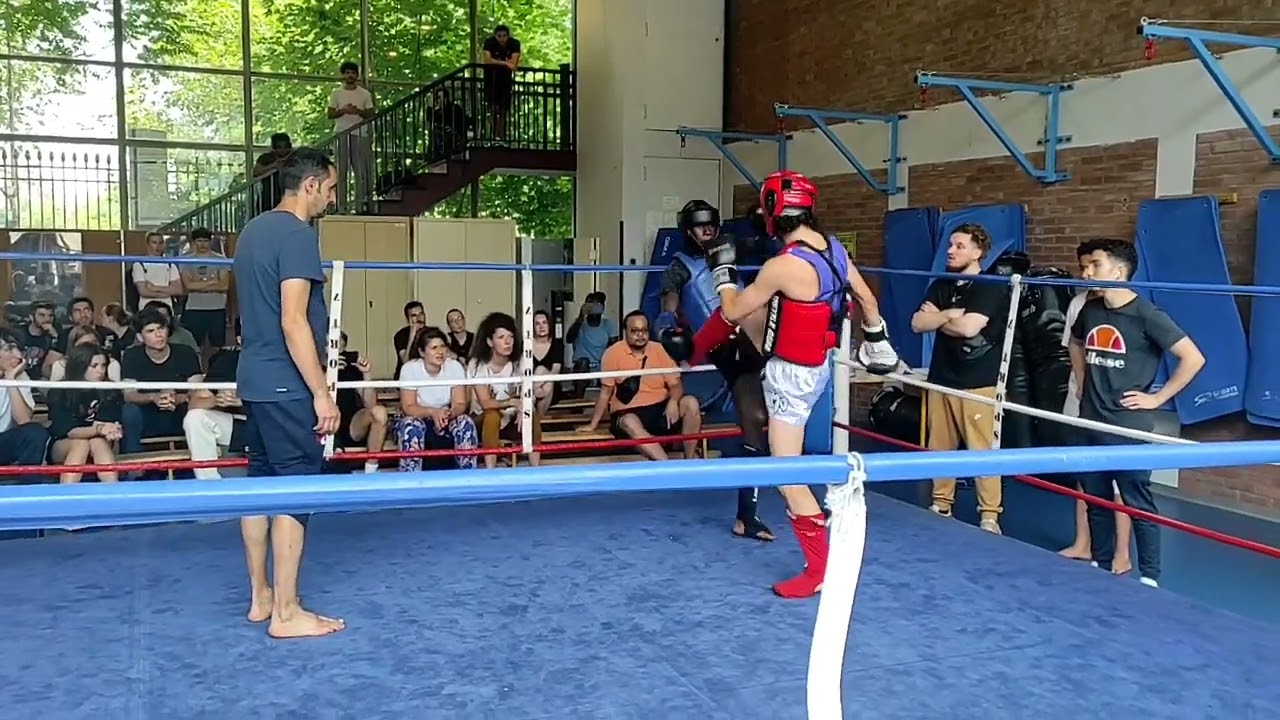 17 juin 2023. Interclub MB Fight. Jussieu. Paris. Jorn en rouge