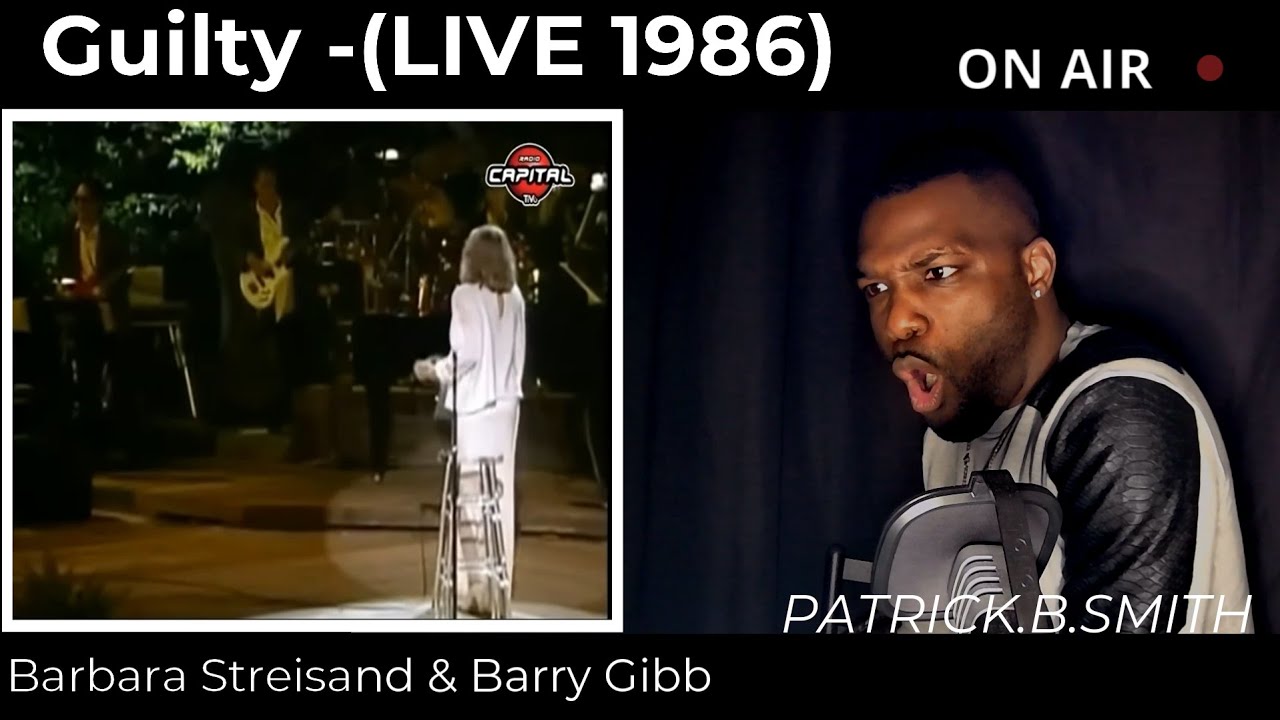 Barbra Streisand | Barry Gibb | GUILTY | Live 1986 | REACTION VIDEO