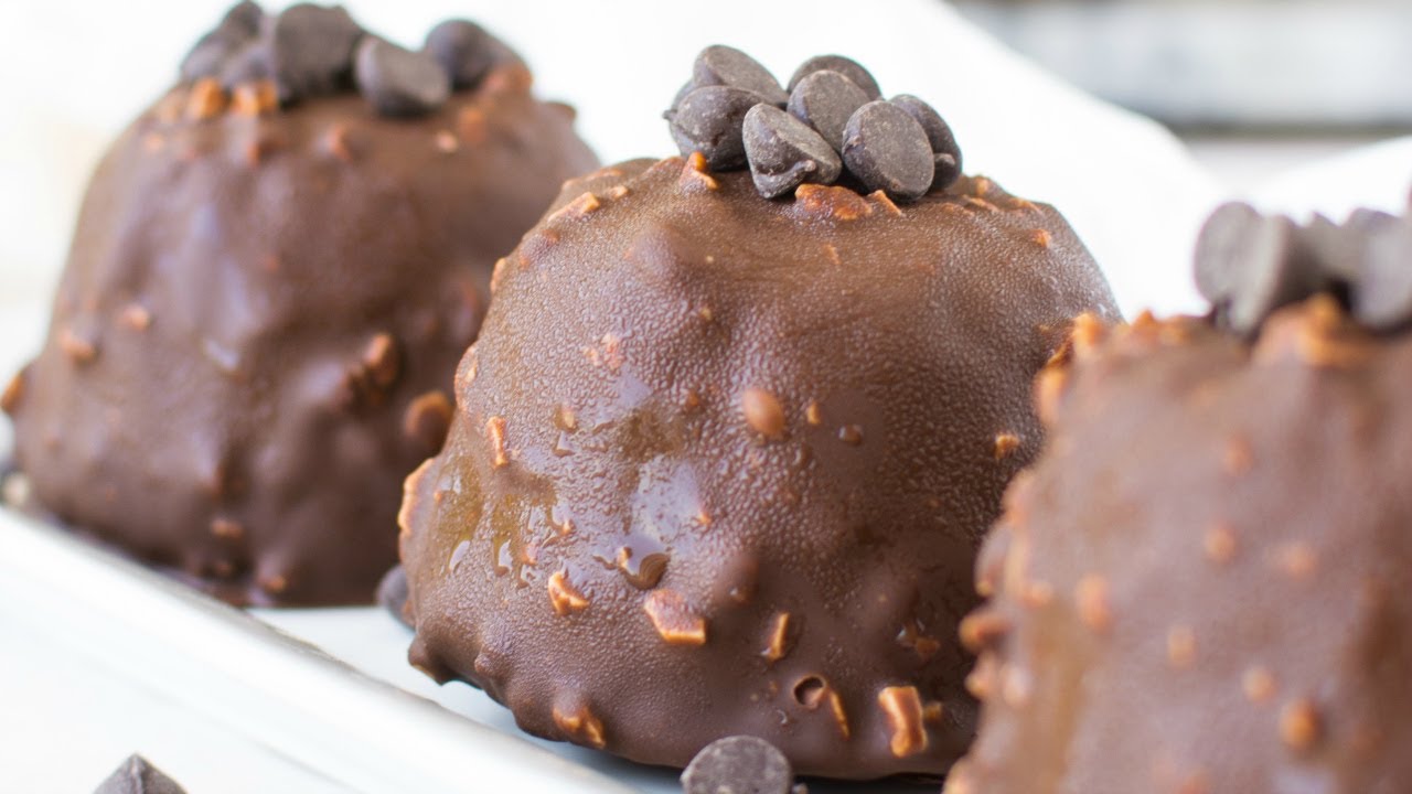 Brownie Ice Cream Bombes