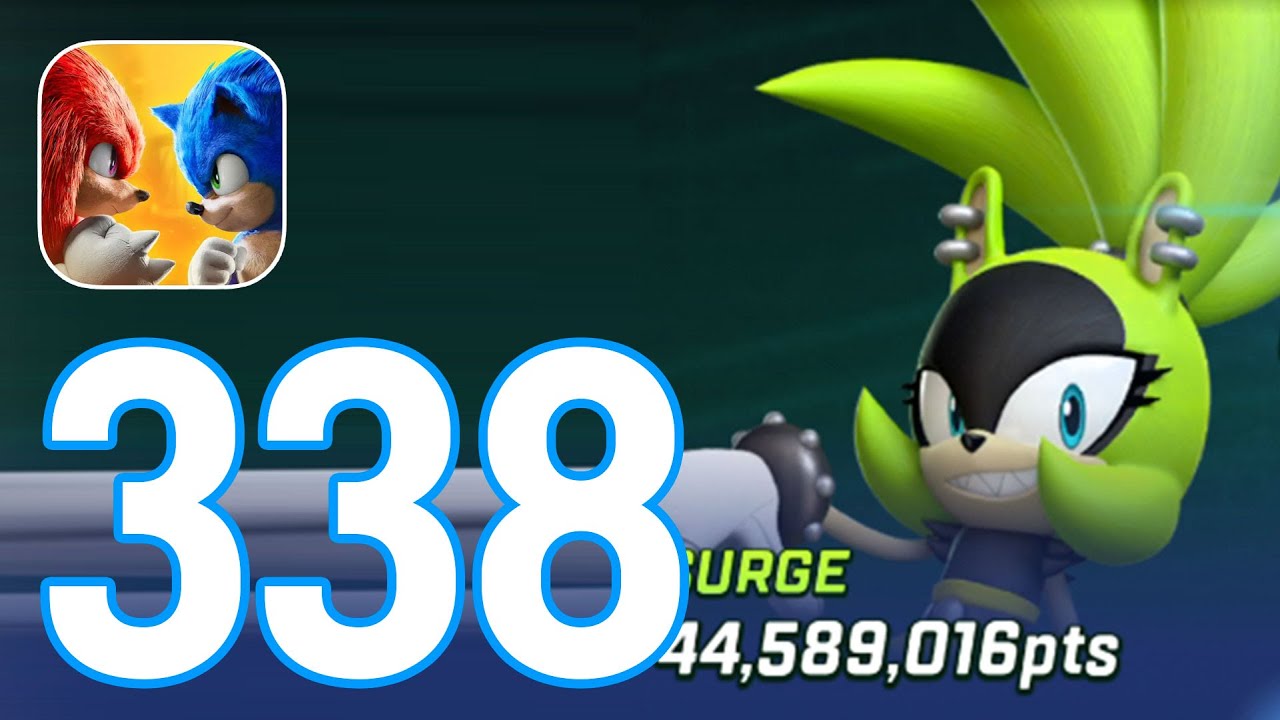 Sonic Forces: Gameplay Walkthrough Part 338 - Surge Vs Grim Sonic! (iOS, Android)