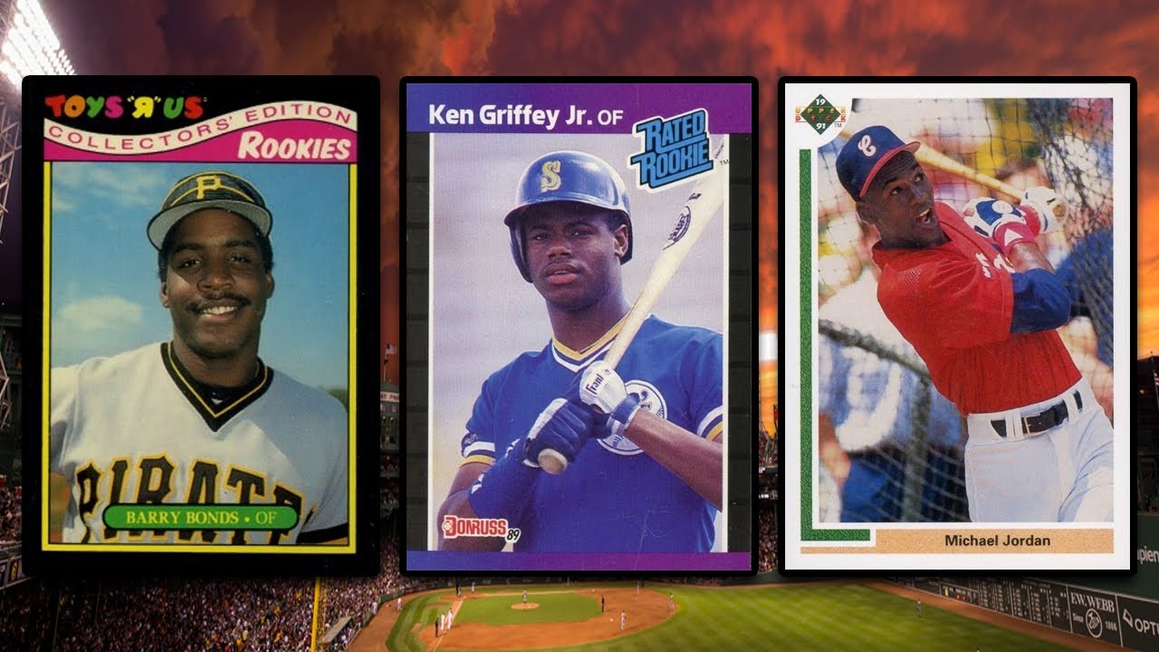 50 самых продаваемых бейсбольных карточек 1980–1999 годов!