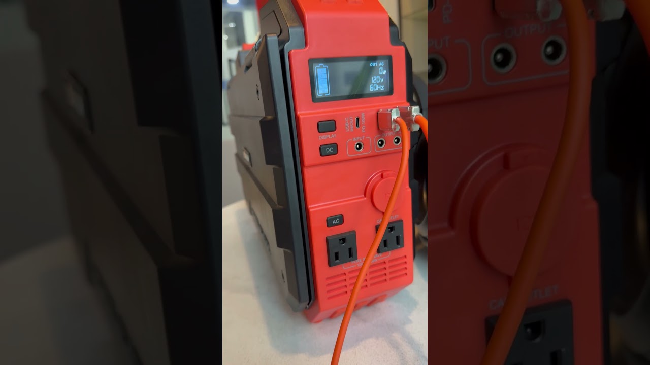High-power appliances outage? 1024Wh Capacity + 1600W Output: Enough to run 90% of your appliances.