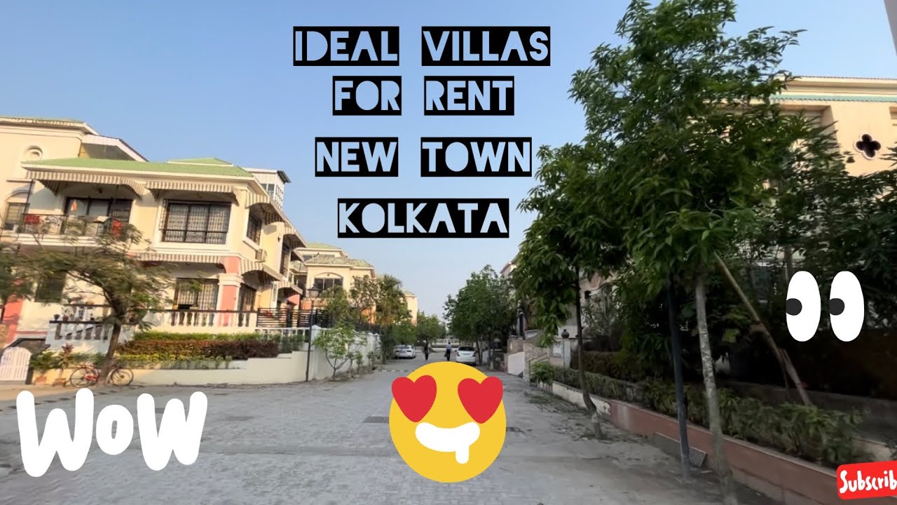 BUNGALOW FOR RENT, NEW TOWN, KOLKATA, INDIA, 4 ROOMS, FOR MORE QUERIES 91 90517￼22844,
