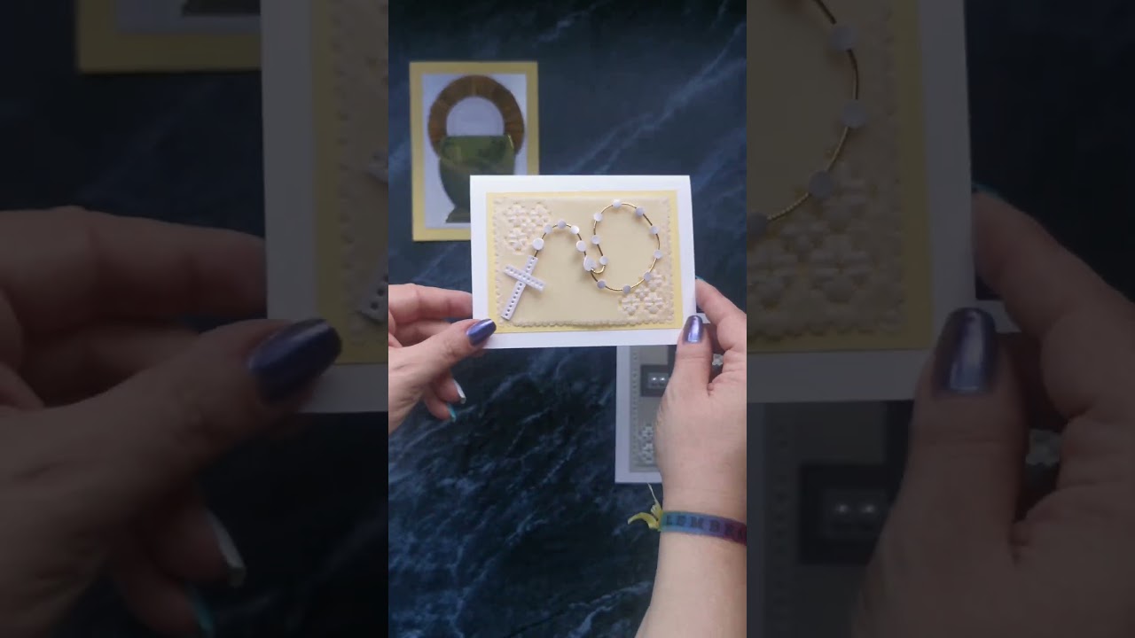 3 DIY First Communion Cards #cardcreations #greetingcards #diycards