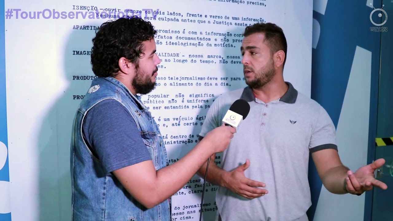 #TourObservat&oacute;riodaTV - entrevista com Murilo Vilas Boas - Ronda TV Aratu / SBT