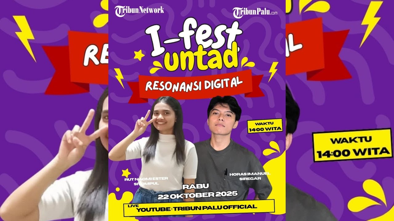 🔴LIVE PODCAST:  Ngobrol Seru di I-Fest Untad: Resonansi Digital! Bareng Rut & Horas