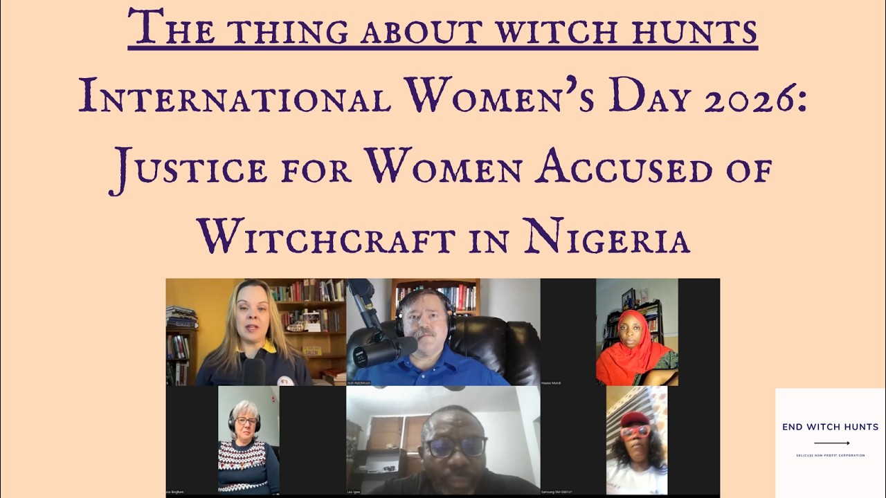 International Women's Day 2026: Justice for Women Accused of Witchcraft in Nigeria