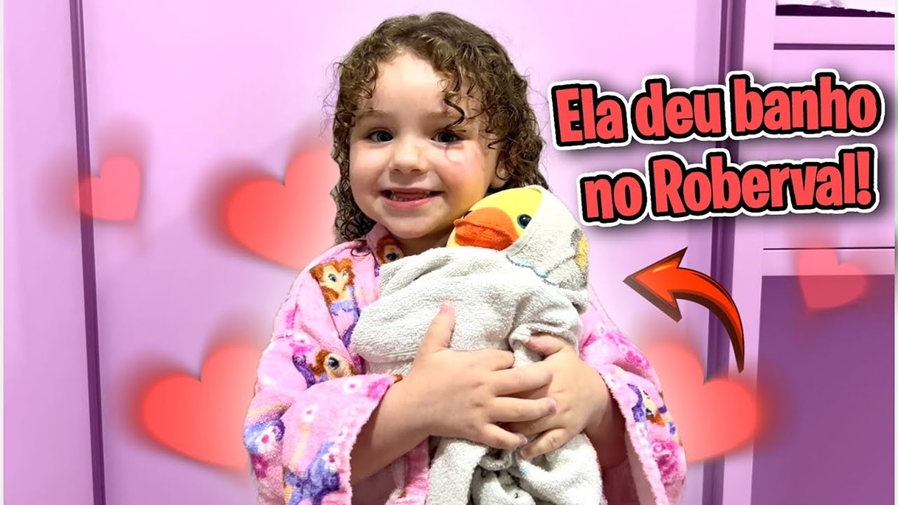 Rotina de BANHO DO ROBERVAL
