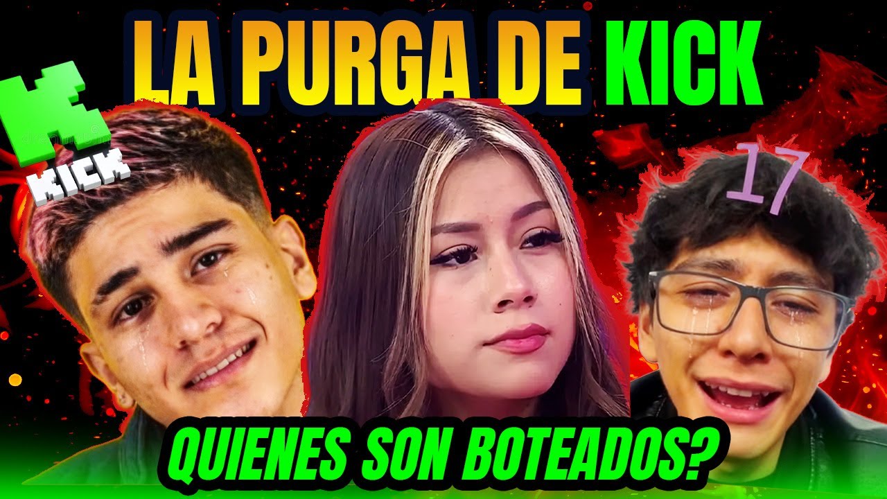 Los 20 Streamers Peruanos Baneados por Bots en kick | ¿Quiénes son? #peru #kick #kickperu
