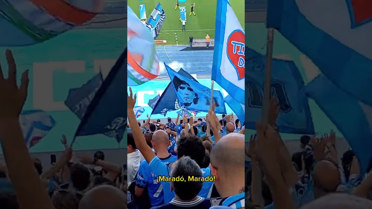 LA MANO DE DIOS EN EL DIEGO ARMANDO MARADONA (NAPOLI CAMPEÓN)