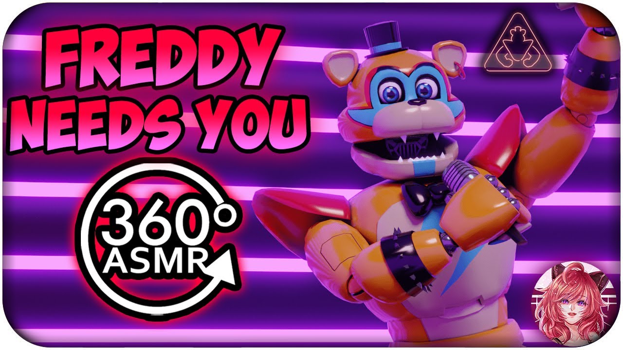 Glamrock Freddy Needs You~ [360º VR ASMR] | FNAF: Security Breach 360 VR