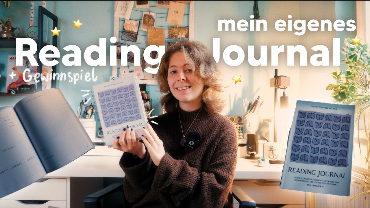 Ich hab ein Reading Journal gestaltet! (+VERLOSUNG) 💌