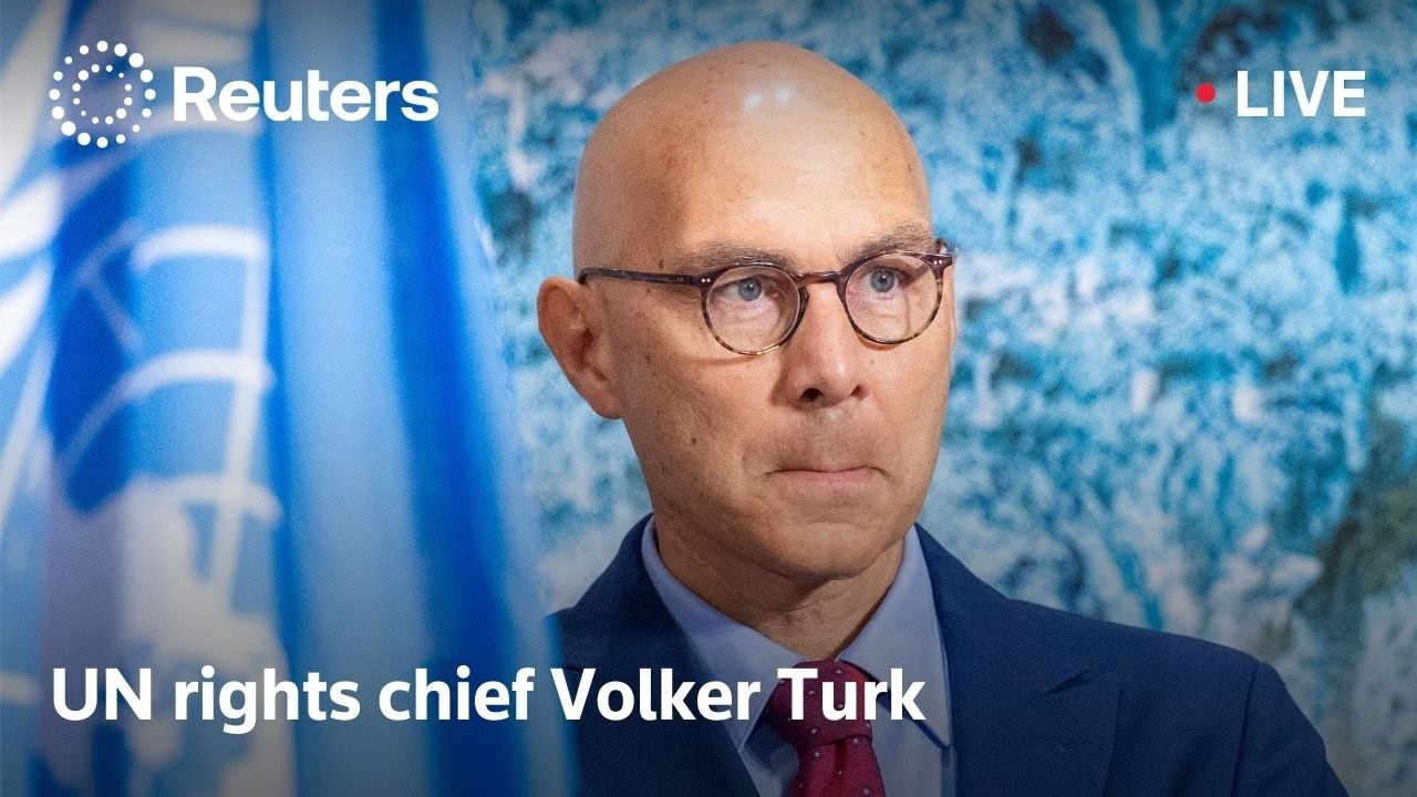 LIVE: UN rights chief Volker Turk briefs council