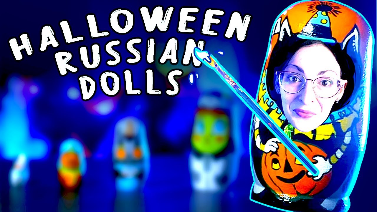 DIY Russian Dolls Inspired by Johanna Parker for Halloween
