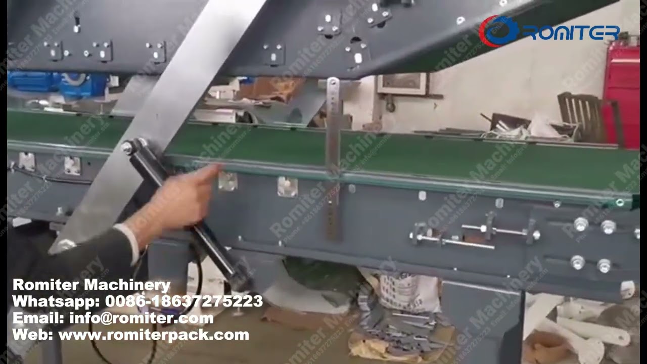 Machine d'aplatissement automatique des sacs d'emballage