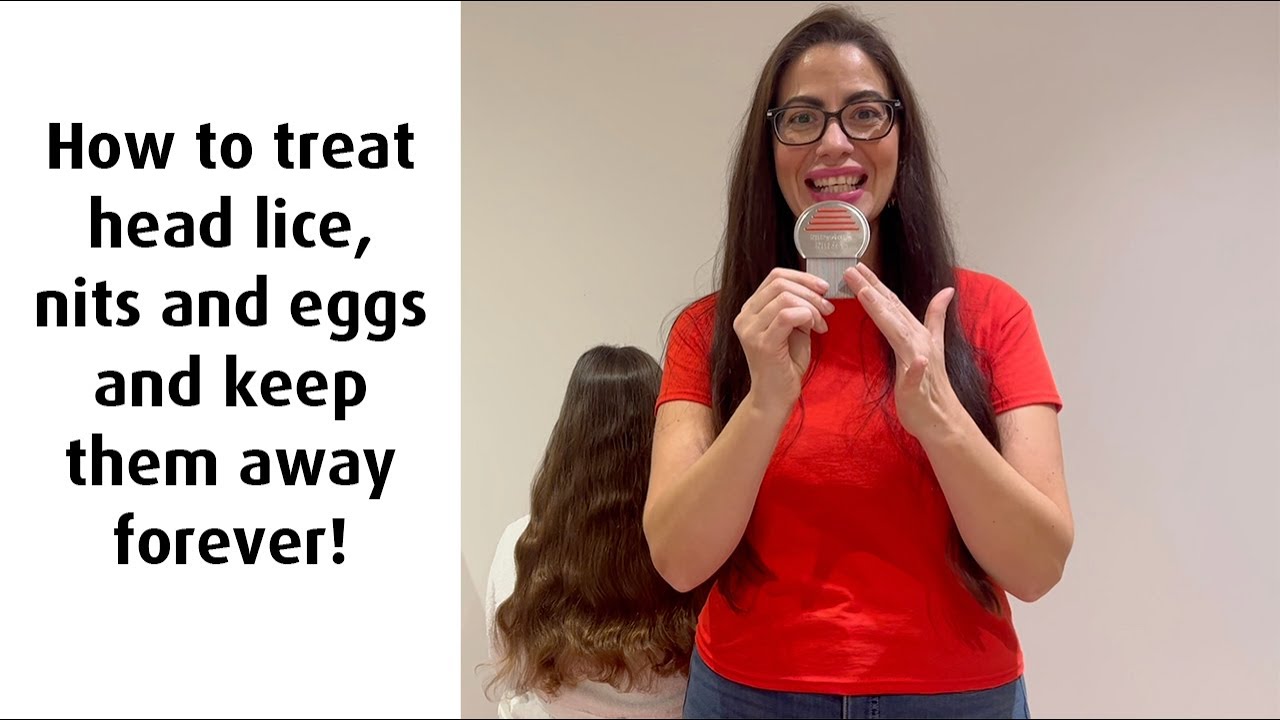 How to naturally treat and remove head lice, nits and the live eggs and keep them away for good!