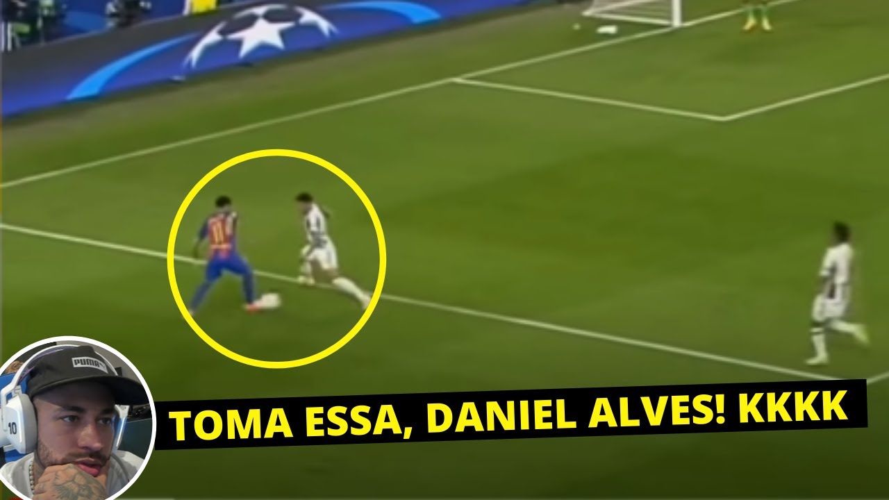 NEYMAR FAZENDO REACT DA SUAS PRÓPRIAS CANETAS! KKKKK