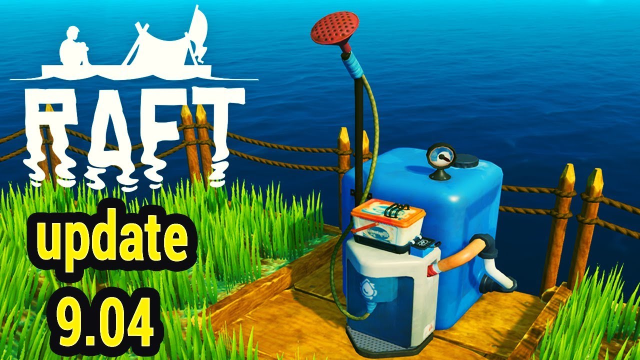 АВТОПОЛИВ ТРАВЫ●Обнова 9.04●Игра RAFT 2019● Raft Прохождение