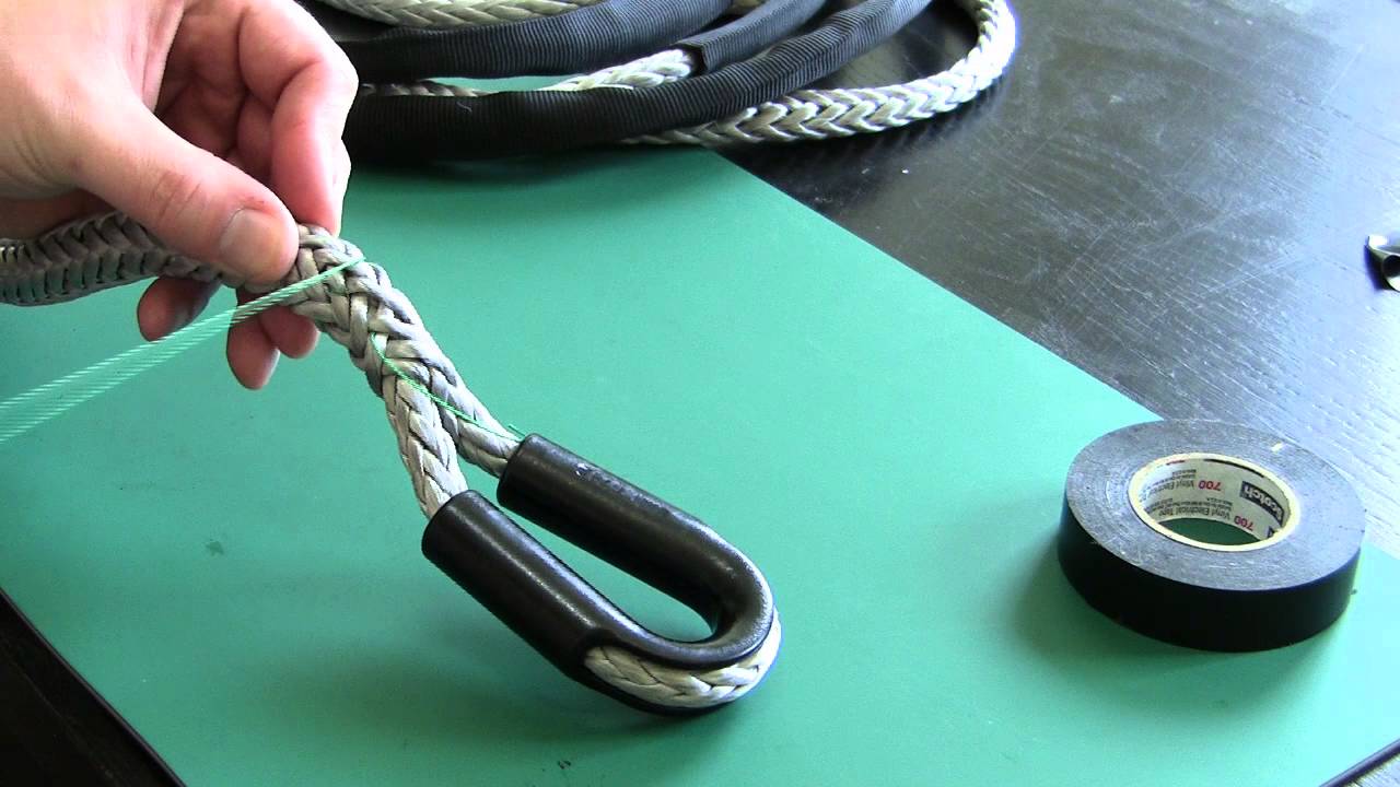 Dyneema Lock Stitch Demonstration