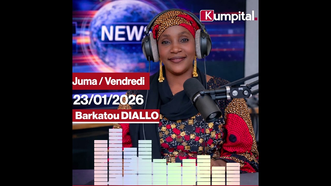 🎙🎧 L'actualité en Pulaar 🇬🇳 du Vendredi 23 Janvier 2026 avec Barkatou 𝗗𝗜𝗔𝗟𝗟𝗢.
