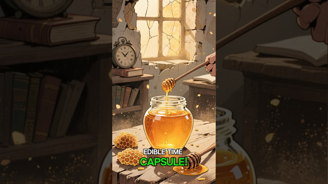 Honey: The Immortal Food |#facts #foodmystery #honeyfacts #mysteryoffood #curiosityshorts