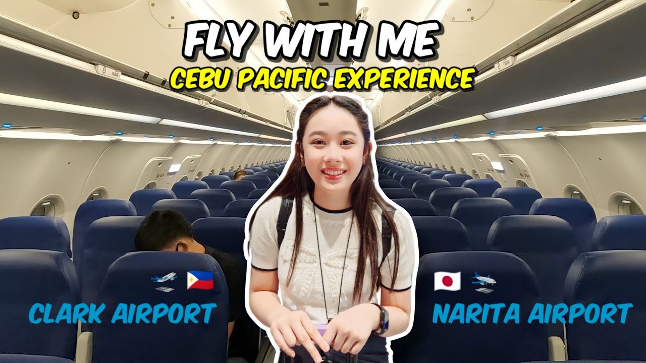 Летайте со мной | Cebu Pacific Experience | Из аэропорта Кларк в аэропорт Нарита 🇯🇵