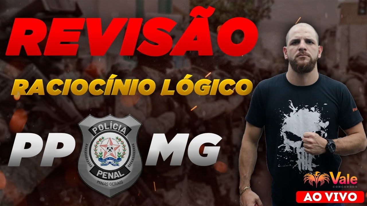 REVISÃO RETA FINAL |  Raciocínio Lógico para PPMG | SIMULADOS #02