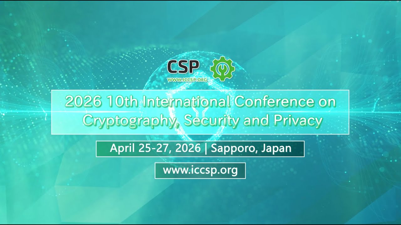 call for paper | CSP 2026